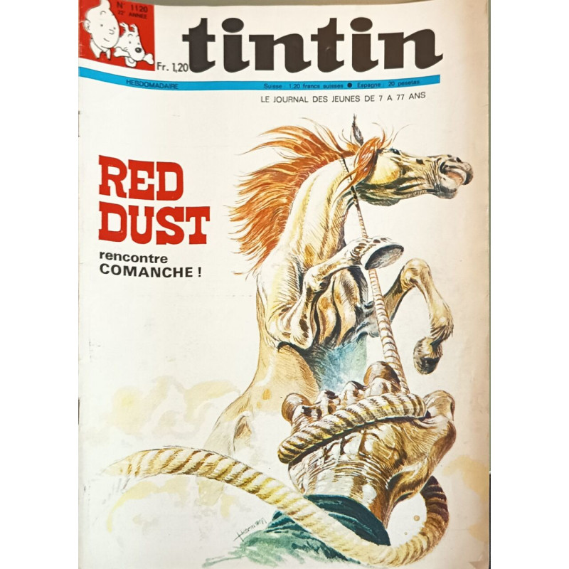 Tintin hebdomadaire n°1120