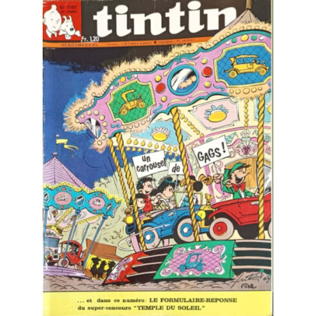 Tintin hebdomadaire n°1107