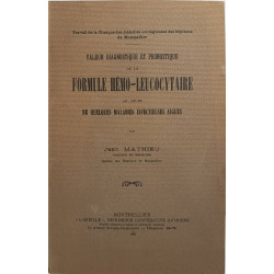 Valeur diagnostique et pronostique de la formule hémo-leucocytaire...