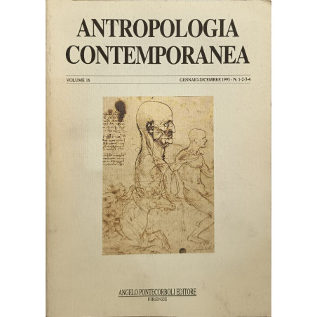 Antropologia Contemporanea - Volume 16