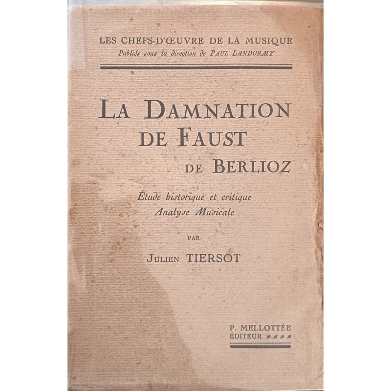 La damnation de faust de Berlioz