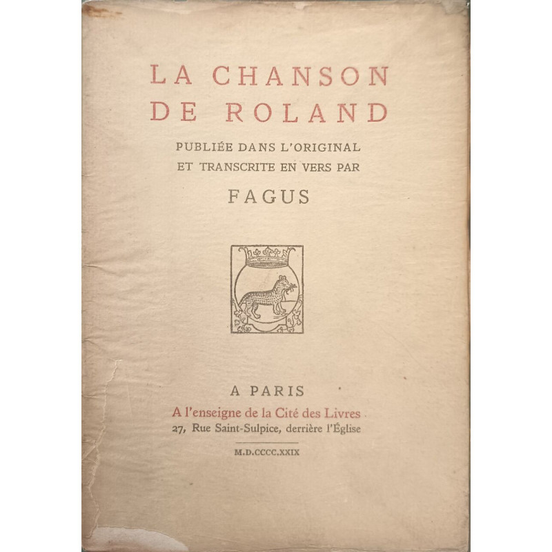 La Chanson de Roland