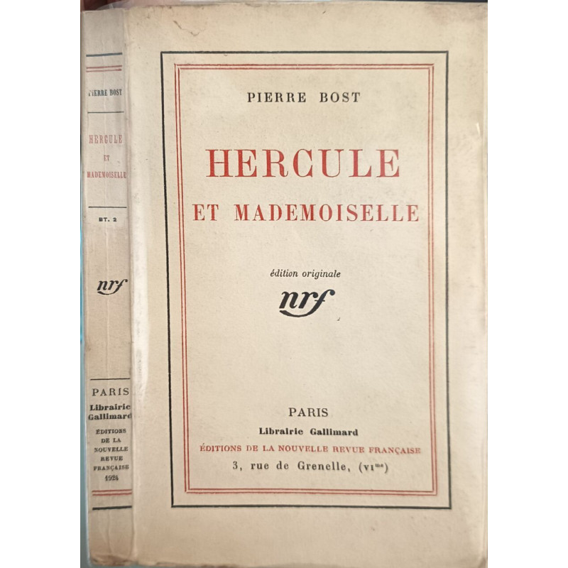 Hercule et mademoiselle/ EO numerotée