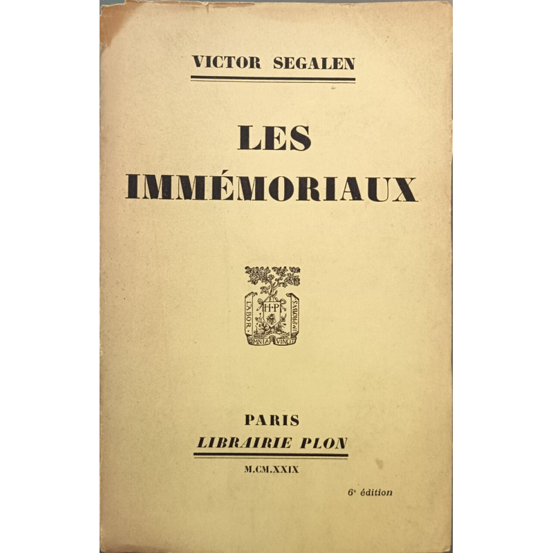 Les immémoriaux