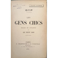 Gyp les gens chics/ images coloriées du petit Bob