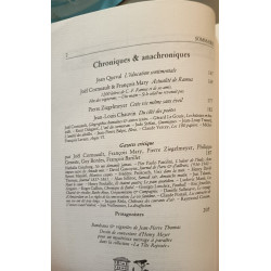 Plein chant n° 37-38 / nouvelles francophones d'aujourd'hui