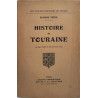 Histoire de Touraine - ouvrage illustré de gravures hors texte