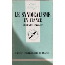 Le syndicalisme en france