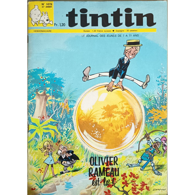 Tintin hebdomadaire n°1079