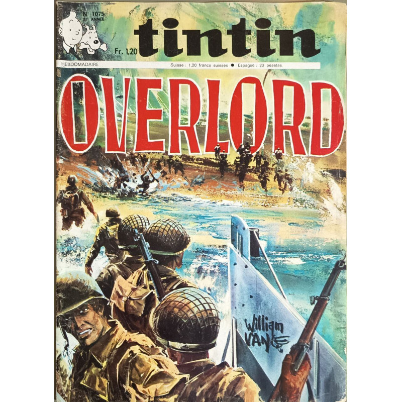 Tintin hebdomadaire n°1075