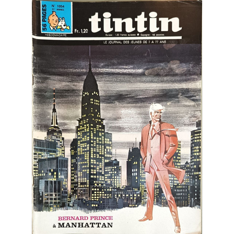 Tintin hebdomadaire n°1054