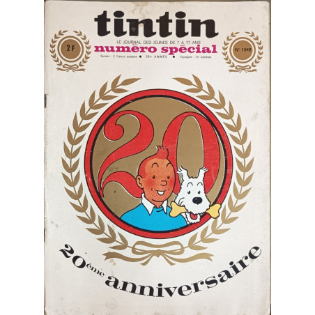 Tintin hebdomadaire n° spécial 1048