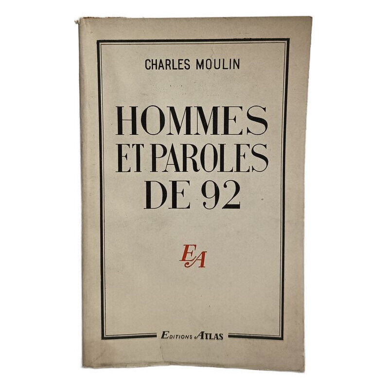 Hommes et paroles de 92