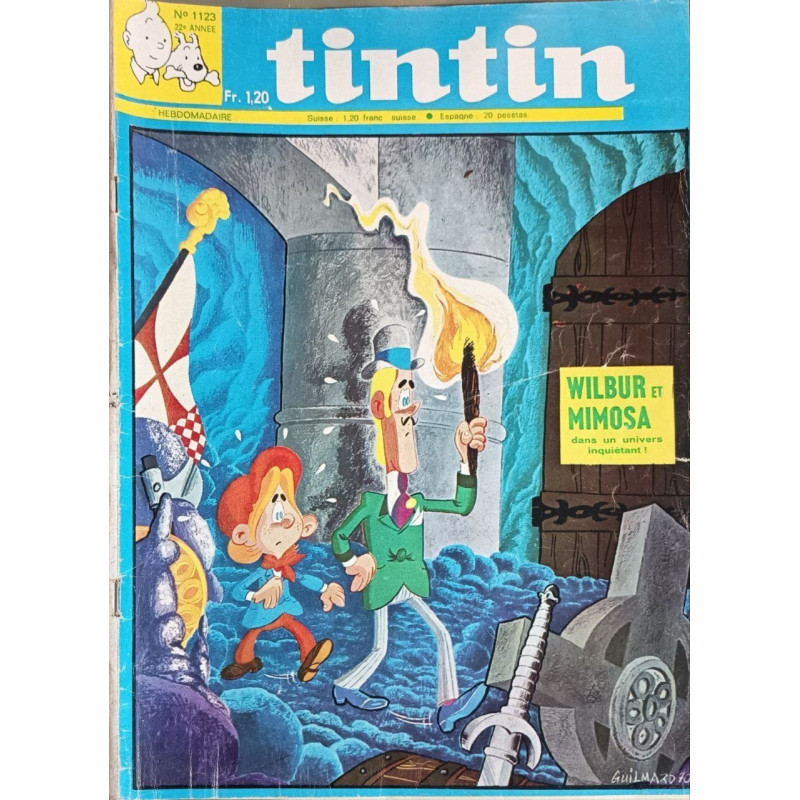 Tintin hebdomadaire n°1123