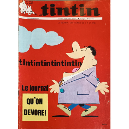 Tintin hebdomadaire n°1122
