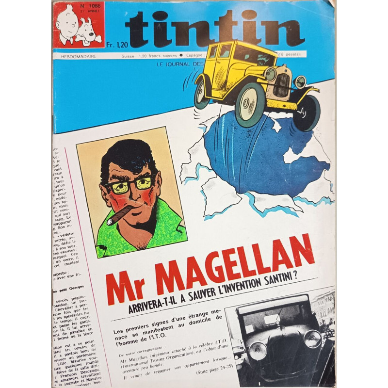 Tintin hebdomadaire n°1068