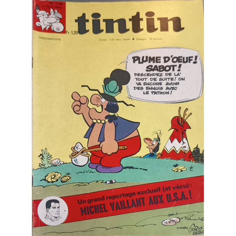 Tintin hebdomadaire n°1130