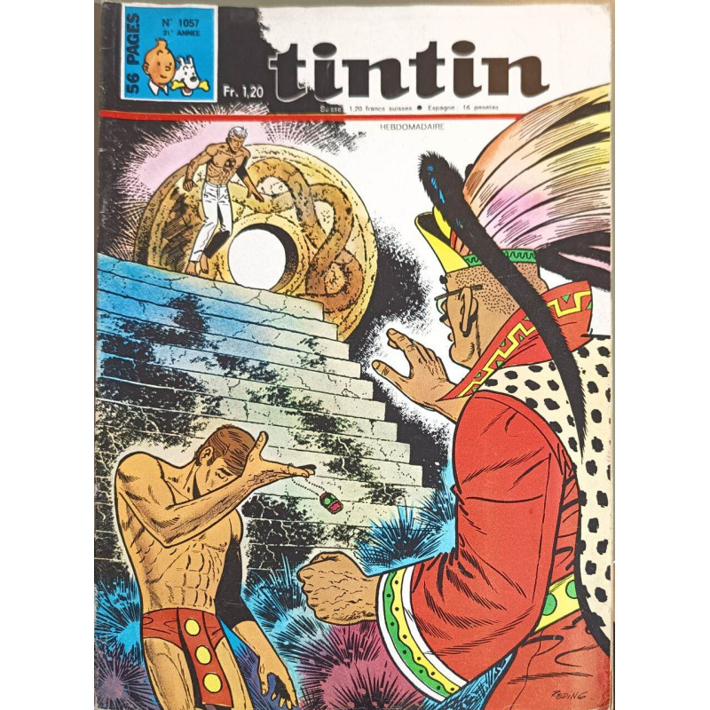 Tintin hebdomadaire n°1057
