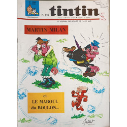 Tintin hebdomadaire n°1058