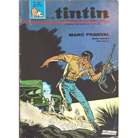 Tintin hebdomadaire n°1027