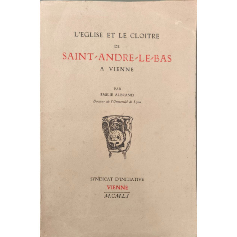 L'église et le cloître de Saint-André-le-Bas à Vienne