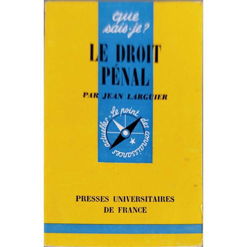 Le droit pénal