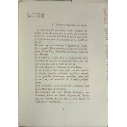 Textes égyptiens transcription incantatoire