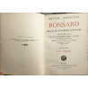 Œuvres complètes de Ronsard Tome troisième : Les Odes - ouvrage...