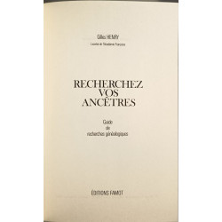 Recherchez vos ancêtres