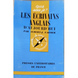 Les écrivains anglais d'aujourd'hui