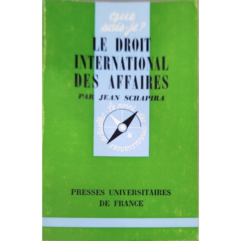 Le droit international des affaires