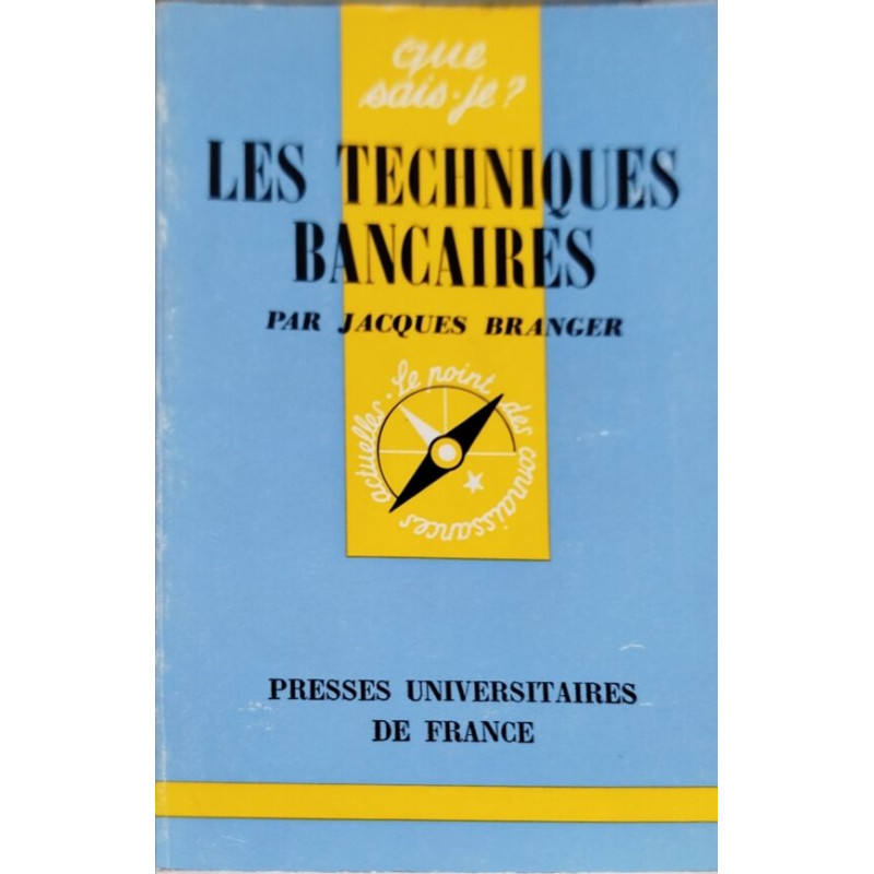 Les techniques bancaires