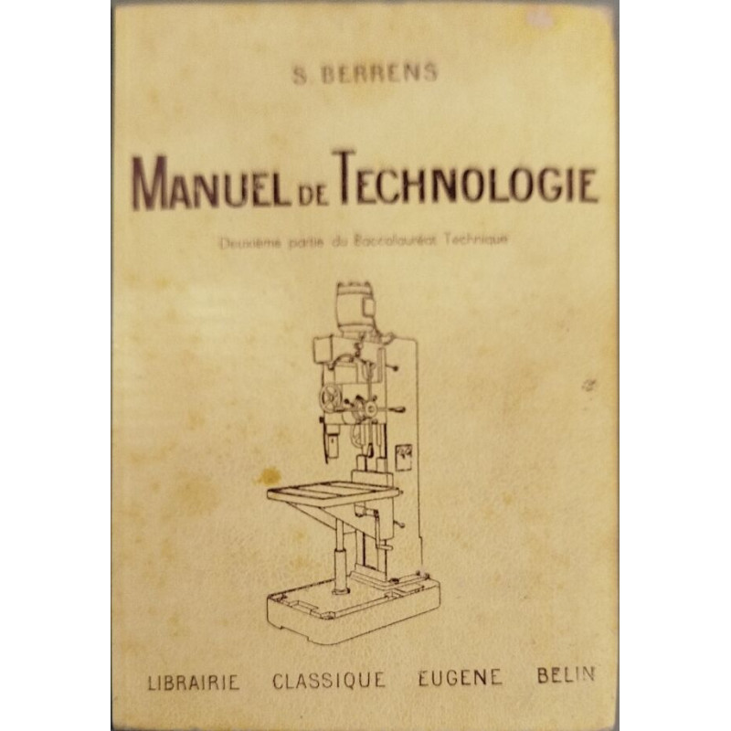 Manuel de Technologie