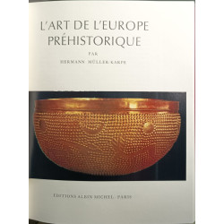 L'art de l'Europe préhistorique ( ouvrage avec illustrations...