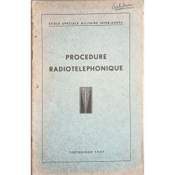 Procédure radiotéléphonique