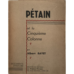 Pétain et la Cinquième Colonne