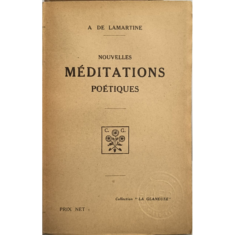 Nouvelles Méditations Poétiques