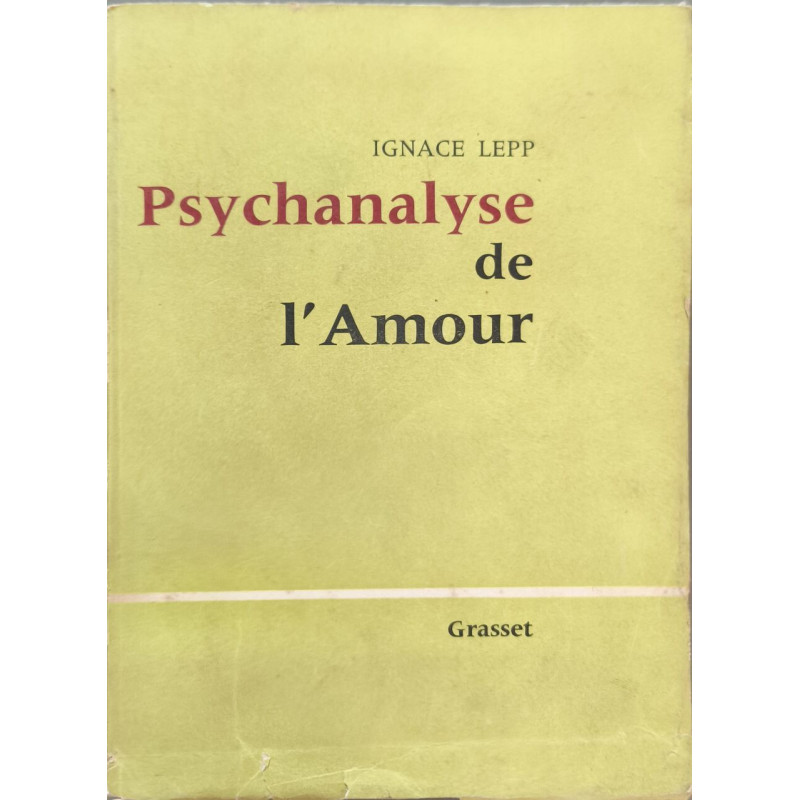 Psychanalyse de l'amour