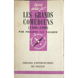Les grands comédiens (1400-1900)