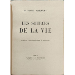 Les sources de la vie - illustré de 8 planches hors-texte en...