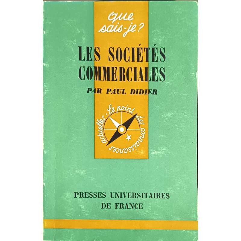 Les sociétés commerciales