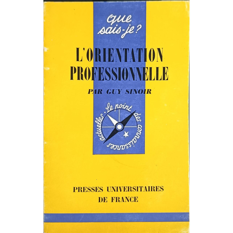 L'orientation professionnelle
