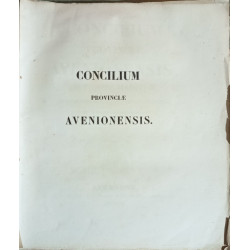 Concilium Provinciae Avinionensis Avinione habitum