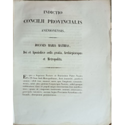 Concilium Provinciae Avinionensis Avinione habitum