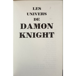 Les univers de Damon Knight exemplaire numéroté 1826/5000