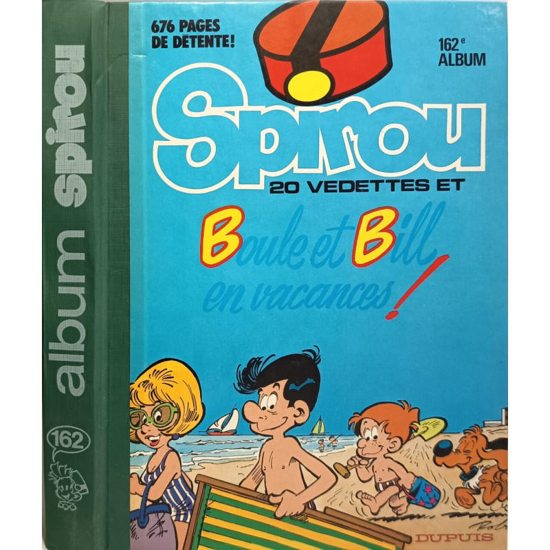 Spirou : 20 vedettes et Boule et Bill en vacances N°162