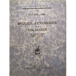 Recueil d'exercices et de vocalises