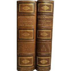 Dictionnaire général de la langue française du commencement du...
