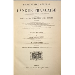 Dictionnaire général de la langue française du commencement du...