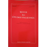 Revue des études italiennes Tome XLIII